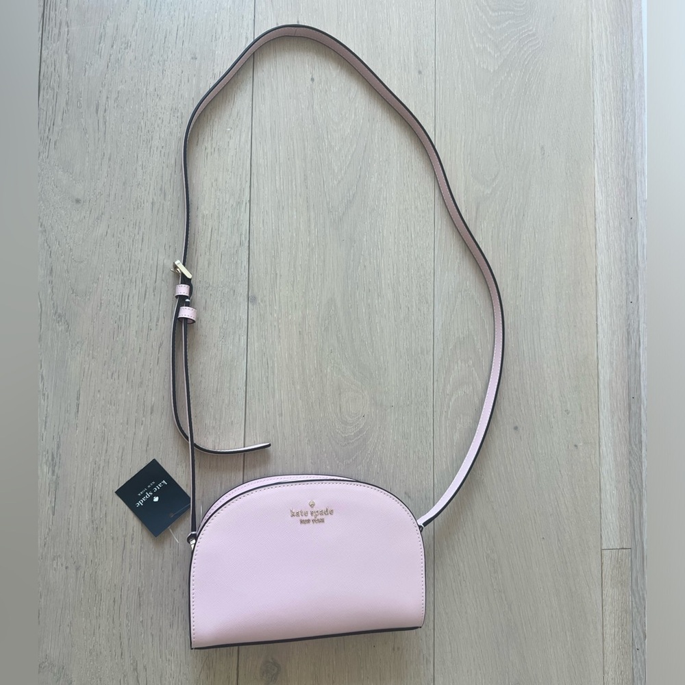 Kate Spade Perry Dome Saffiano Leather Crossbody Bag Purse Handbag - Picture 6 of 7